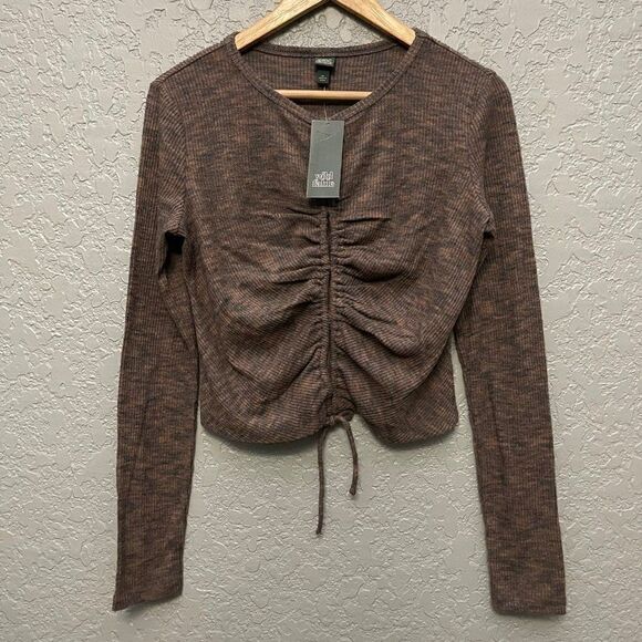 Wild Fable Long Sleeve Cozy Knit Top - Picture 3 of 7